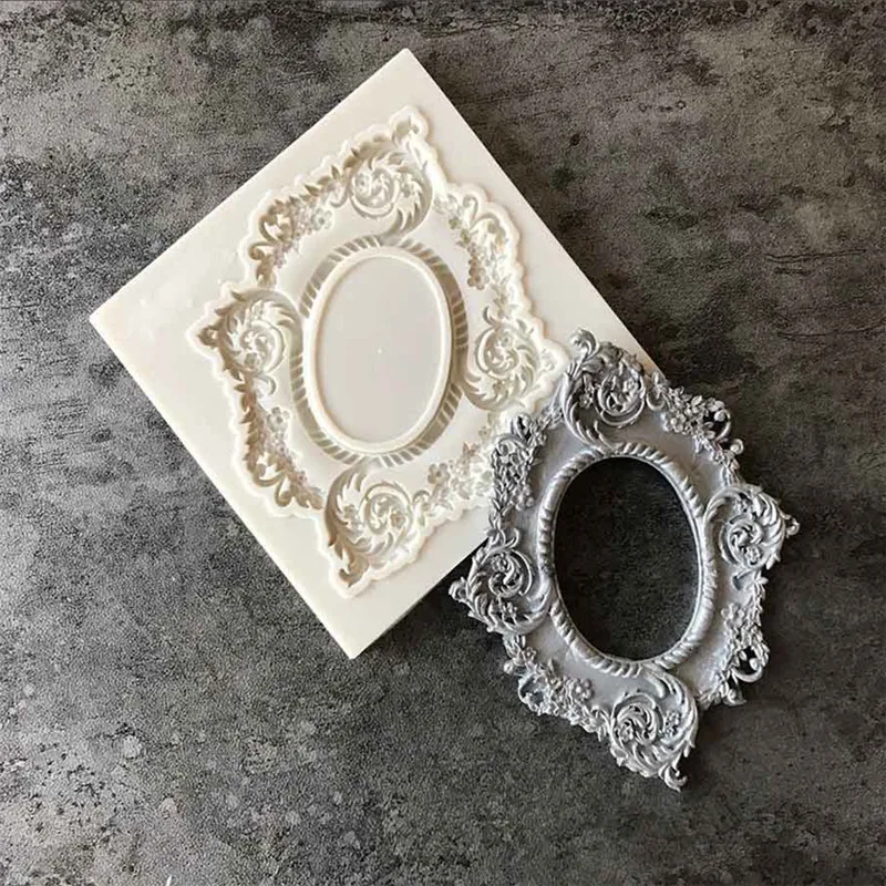 Frame Emboss Decorating Fondant Cake Silicone Mold Candy Biscuits Chocolate Mould Cartoon Kitchen Baking Tools B074
Frame Emboss Decorating Fondant Cake Silicone Mold Candy Biscuits Chocolate Mould Cartoon Kitchen Baking Tools B074
