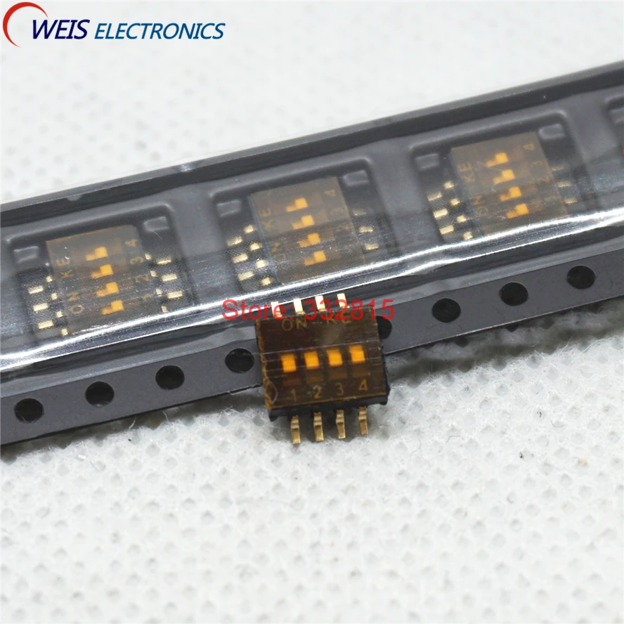50PCS DSHP04TSGER 1.27mm 4 bits Dial the code switch 4 road SMD-8 NEW ORIGINAL good quality Free shipping
50PCS DSHP04TSGER 1.27mm 4 bits Dial the code switch 4 road SMD-8 NEW ORIGINAL good quality Free shipping