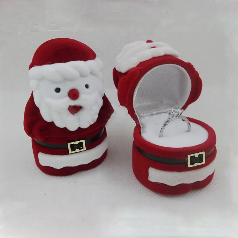 Santa Claus Design Ring Earring Ear Stud Corduroy Earbob Box Red Case Container Holder Jewelry Box Christmas Gift Box
Santa Claus Design Ring Earring Ear Stud Corduroy Earbob Box Red Case Container Holder Jewelry Box Christmas Gift Box