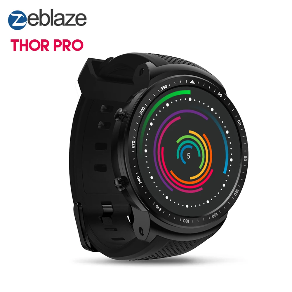 Zeblaze Тор про 3g Смарт-часы Android Smartwatch gps Сенсорный экран MTK6580 1 ГБ Оперативная память