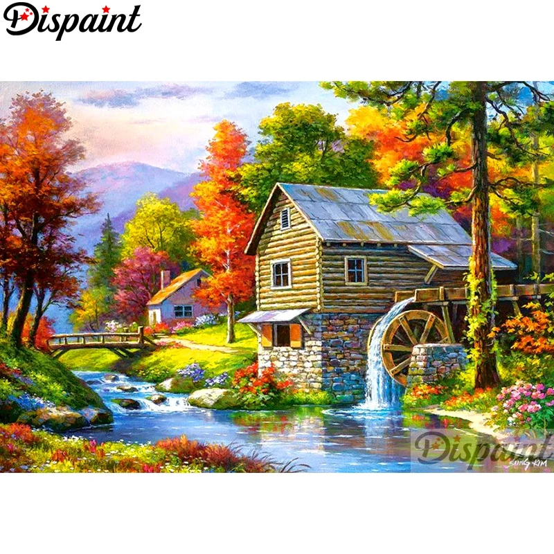 Dispaint Full Square/Round Drill 5D DIY Diamond Painting "House tree" Embroidery Cross Stitch 3D Home Decor A10998
Dispaint Full Square/Round Drill 5D DIY Diamond Painting "House tree" Embroidery Cross Stitch 3D Home Decor A10998