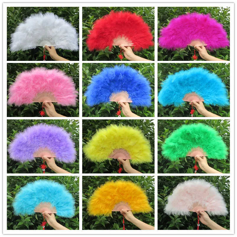 Hot! 10pcs Feather Fan For Dance Props Hand Goose Feather Folding Fan Wedding 2018 Popular celebration Performance dance
Hot! 10pcs Feather Fan For Dance Props Hand Goose Feather Folding Fan Wedding 2018 Popular celebration Performance dance