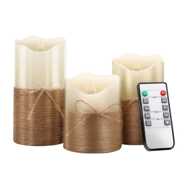 3pcs/set Flameless LED Swing Electric Flickering Tea Light Candle Wedding Christmas Home Decor
3pcs/set Flameless LED Swing Electric Flickering Tea Light Candle Wedding Christmas Home Decor