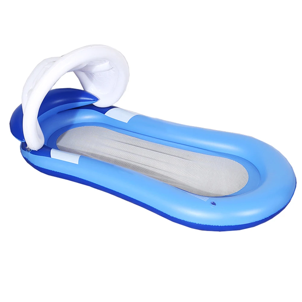 NEW Inflatable Pool Float with Canopy Hammock Floating Bed Lounge Chair Drifter Swimming Pool Beach with Sunshade Beach Chair
NEW Inflatable Pool Float with Canopy Hammock Floating Bed Lounge Chair Drifter Swimming Pool Beach with Sunshade Beach Chair
