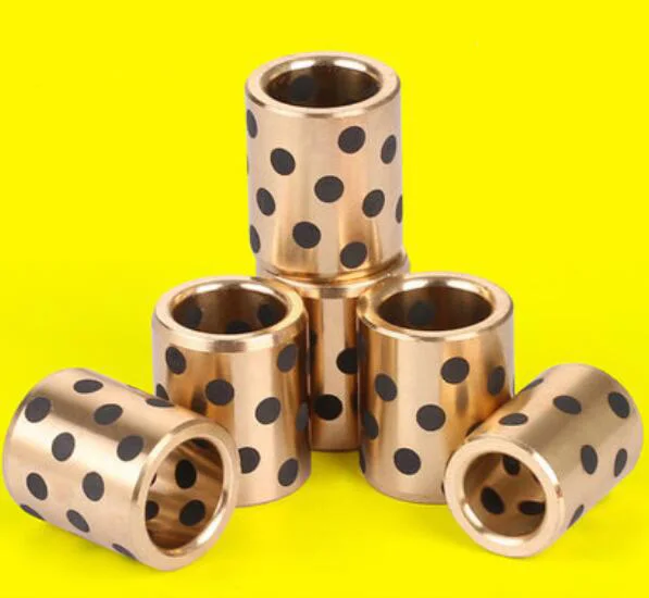 1pcs 6mm-15mm ID JDB solid graphite copper sleeve self-lubricating bushing sliding bearing damping wear resistant
1pcs 6mm-15mm ID JDB solid graphite copper sleeve self-lubricating bushing sliding bearing damping wear resistant