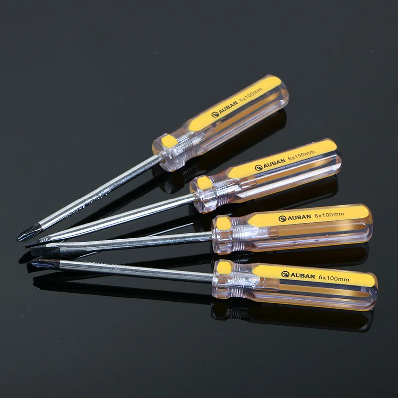 AUBON Strong Magnetic Slotted/ Phillips Screwdriver Car Auto Home Hand Repair Tool 3mm/ 5mm/ 6mm Dirver Rod 1 Piece
AUBON Strong Magnetic Slotted/ Phillips Screwdriver Car Auto Home Hand Repair Tool 3mm/ 5mm/ 6mm Dirver Rod 1 Piece