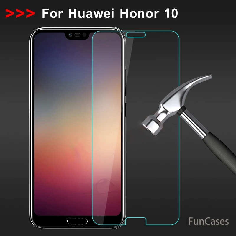 Закаленное стекло для huawei Honor 10 Защитная пленка экрана 9 H 2.5D Защитное телефона