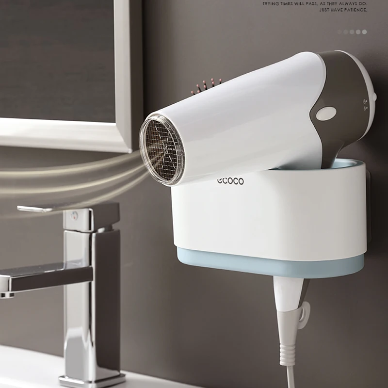 Bathroom Accessories Hair Dryer Holder And Storage Bathroom Set With Independent Plug Holder Wall-mounted Shelf Do Not Drilling
Bathroom Accessories Hair Dryer Holder And Storage Bathroom Set With Independent Plug Holder Wall-mounted Shelf Do Not Drilling