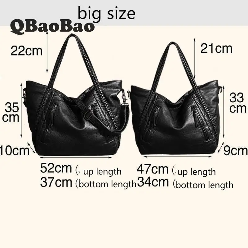 

Large Size 47cm Women Bag Shopping Sheepskin Real Leather Female Handbag Tote Satchel Lady Bolsa Feminina Women Messenger Bags