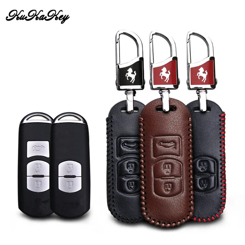 Кожаный чехол для автомобильного ключа с металлическим брелком для Mazda 2, 3, 5, 6, 8, Φ, MX5, RX, RX8, Axela 2014, 2015, 2016, 2017, 2018, M2, M3, M5, M6
Кожаный чехол для автомобильного ключа с металлическим брелком для Mazda 2, 3, 5, 6, 8, Φ, MX5, RX, RX8, Axela 2014, 2015, 2016, 2017, 2018, M2, M3, M5, M6