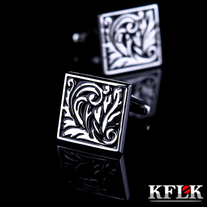 KFLK Jewelry shirt cufflink for mens Brand Black Retro Cuff link Male Button High Quality Luxury Wedding Fashion guests
KFLK Jewelry shirt cufflink for mens Brand Black Retro Cuff link Male Button High Quality Luxury Wedding Fashion guests