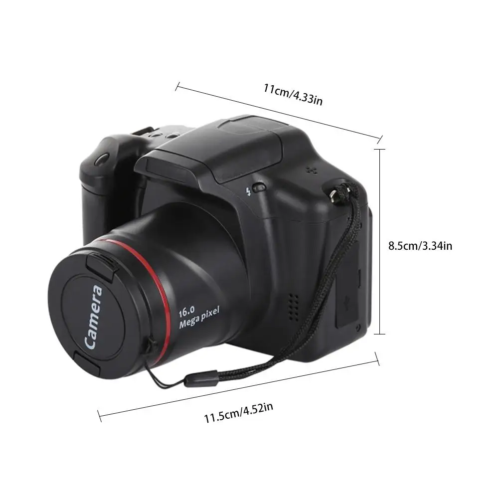 HD SLR Камера сухая батарея домашняя телефото цифровая камера с фиксированным
