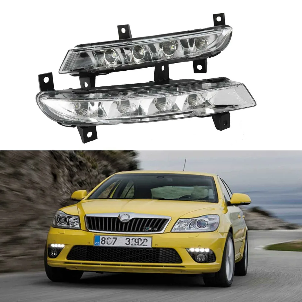 Автомобильный светодиодный светильник для Skoda Octavia A5 A6 RS 2009 2010 2011 2012 2013 светодиодный DRL Дневной светильник
Автомобильный светодиодный светильник для Skoda Octavia A5 A6 RS 2009 2010 2011 2012 2013 светодиодный DRL Дневной светильник