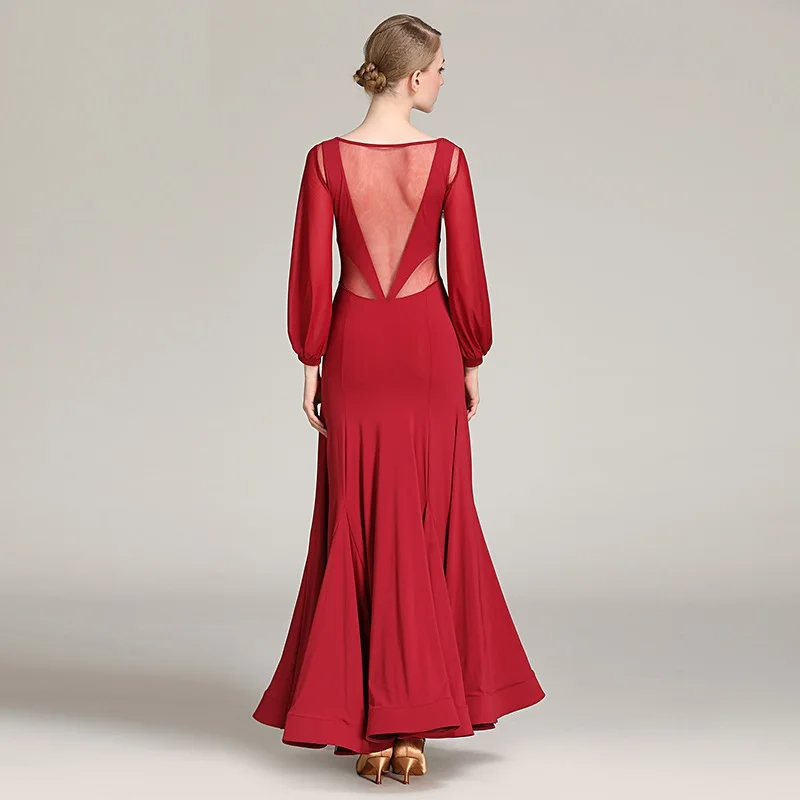 High-quality Fabric Hollow Back Standard Ballroom Dress Tango Dance Costumes Social Dresses Dancing Clohtes
High-quality Fabric Hollow Back Standard Ballroom Dress Tango Dance Costumes Social Dresses Dancing Clohtes