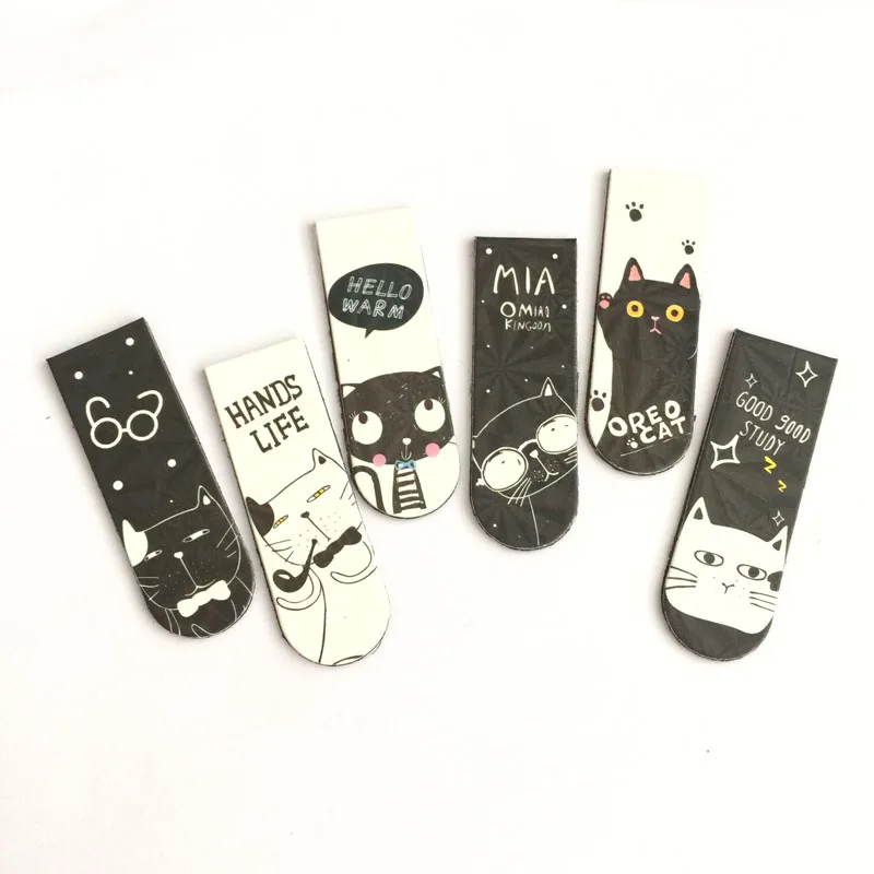 6pcs /Set Kawaii Oreo Cat Cactus Magnetic Bookmarks Books Marker of Page Stationery School Office Supply Paper Clip
6pcs /Set Kawaii Oreo Cat Cactus Magnetic Bookmarks Books Marker of Page Stationery School Office Supply Paper Clip