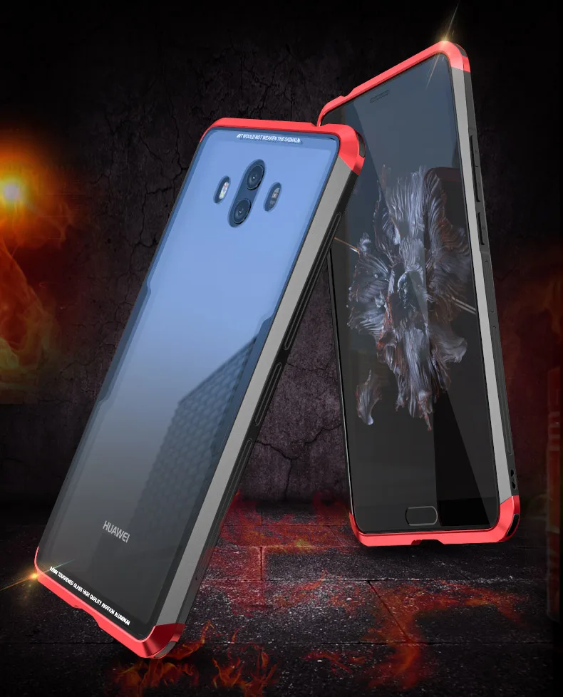 VNSTRIP Metal case+ Plastic frame for Huawei Mate 10 Tempered glass back cover for Mate 10 Anti-shock Bumper
VNSTRIP Metal case+ Plastic frame for Huawei Mate 10 Tempered glass back cover for Mate 10 Anti-shock Bumper