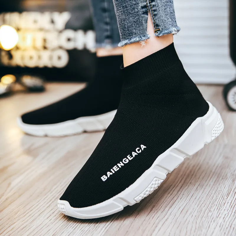 2019 new elastic socks shoes Korean version of the couple models high to help spring and autumn soft bottom casual knit shoes
2019 new elastic socks shoes Korean version of the couple models high to help spring and autumn soft bottom casual knit shoes