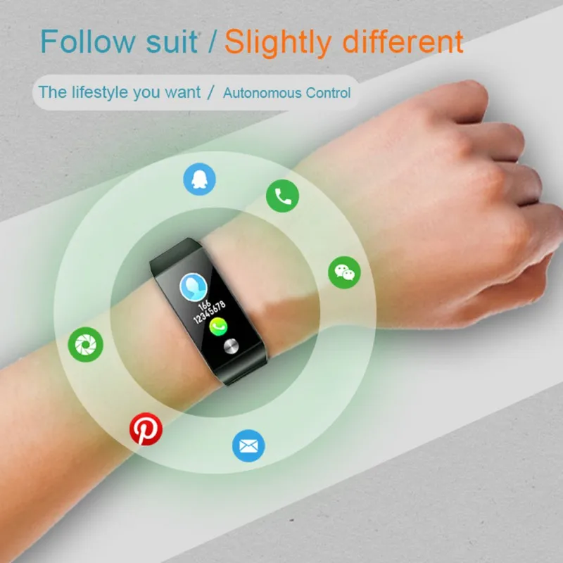 Hot Sale S28 Smart Bracelet 1.14 Inch Color Screen Heart Rate Blood Pressure Monitoring IP67 Waterproof Sport Smart Bracelet
Hot Sale S28 Smart Bracelet 1.14 Inch Color Screen Heart Rate Blood Pressure Monitoring IP67 Waterproof Sport Smart Bracelet