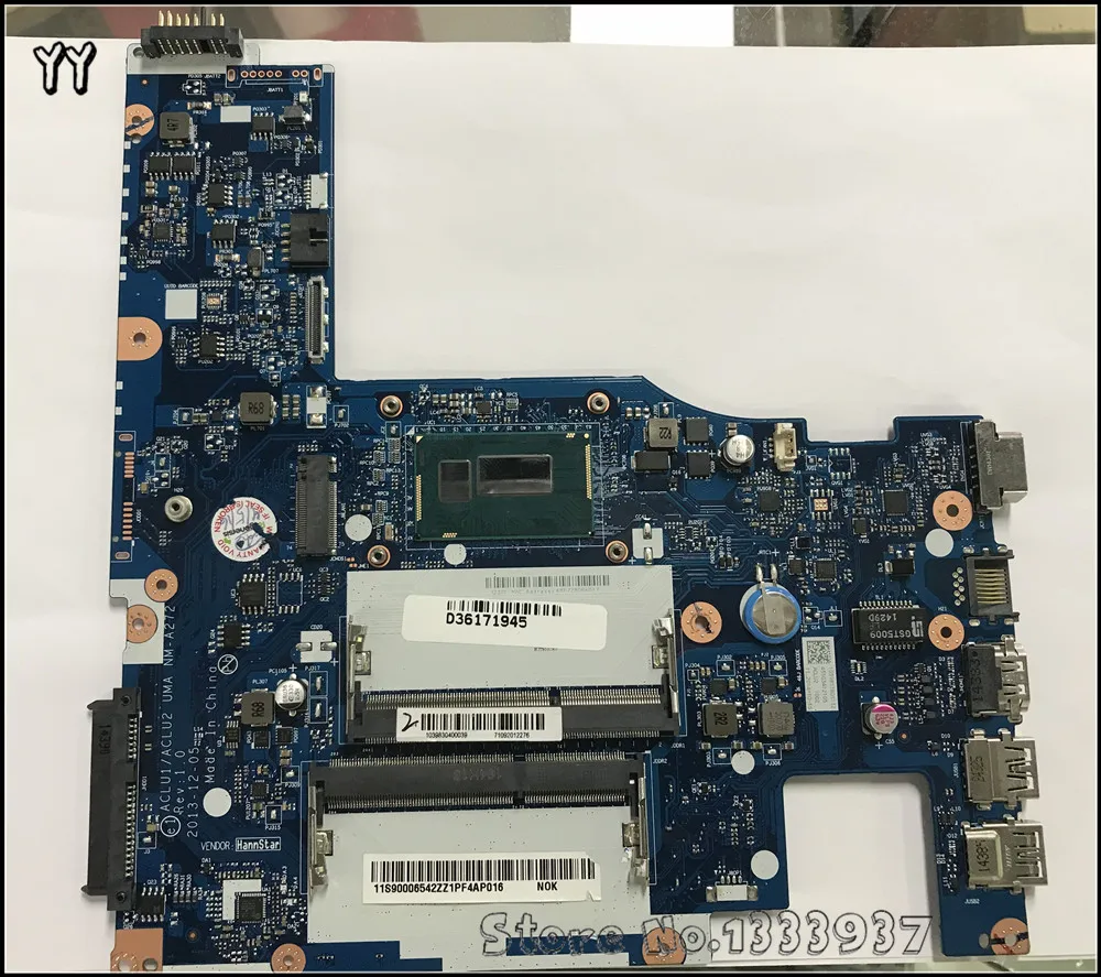 11S0006542 ACLU1/ACLU2 NM-A272 laptop Motherboard for Lenovo G50-70 motherboard nm-a272 i3 CPU 100% tested mainboard
11S0006542 ACLU1/ACLU2 NM-A272 laptop Motherboard for Lenovo G50-70 motherboard nm-a272 i3 CPU 100% tested mainboard