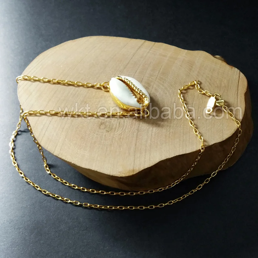 Женское Ожерелье с двойными парусами модное колье натуральной ракушкой ожерелье