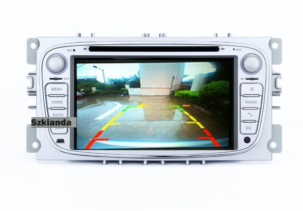 Автомобильный DVD плеер 4 Гб + 32 ГБ Android 8 1 для FORD Focus Max Mondeo с Wi Fi 4G Bluetooth радио RDS