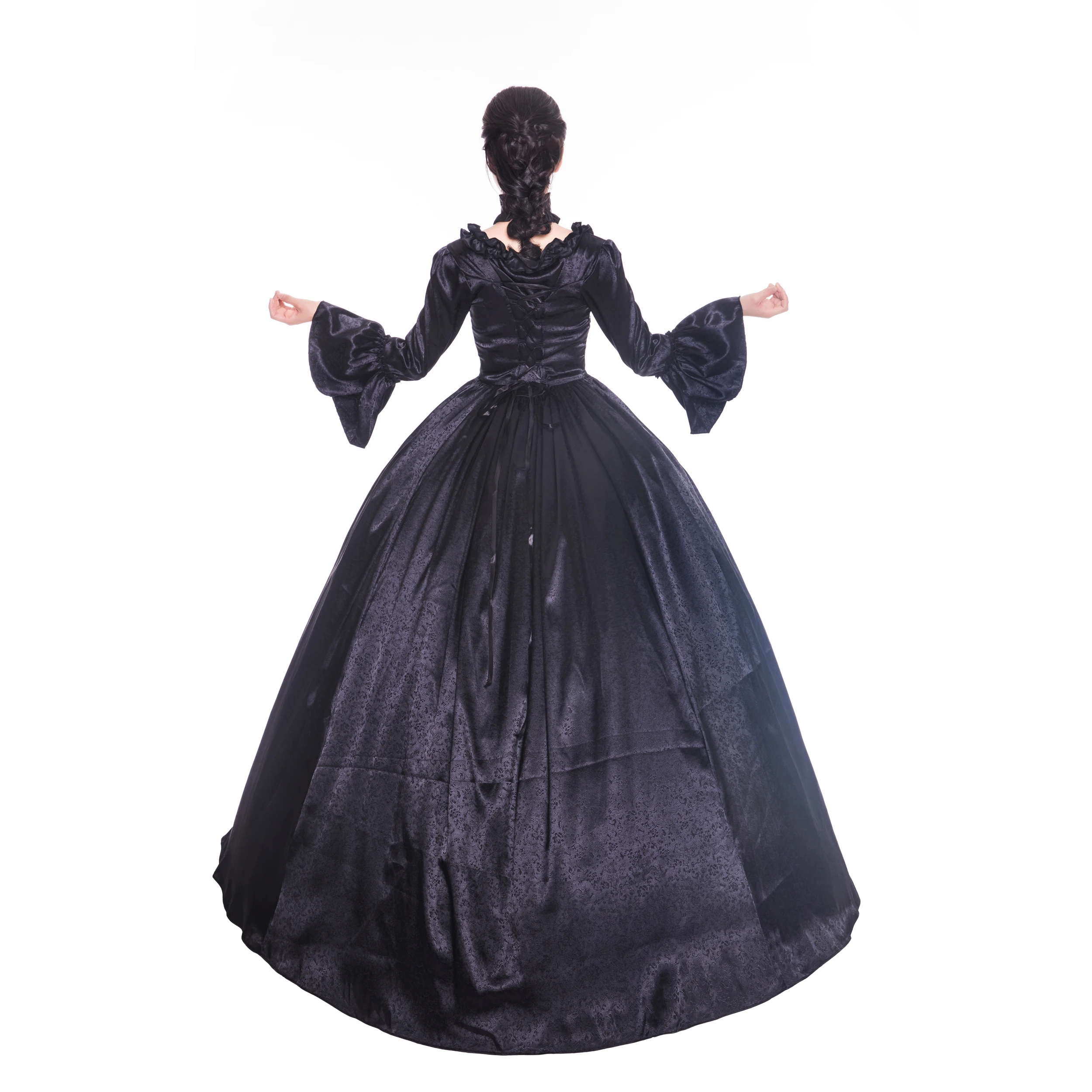 Hot Sale Black Gothic Victorian Dress Period Renaissance Rococo Belle Prom Gowns Theatre Clothing Costume Dresses Plus Size
Hot Sale Black Gothic Victorian Dress Period Renaissance Rococo Belle Prom Gowns Theatre Clothing Costume Dresses Plus Size