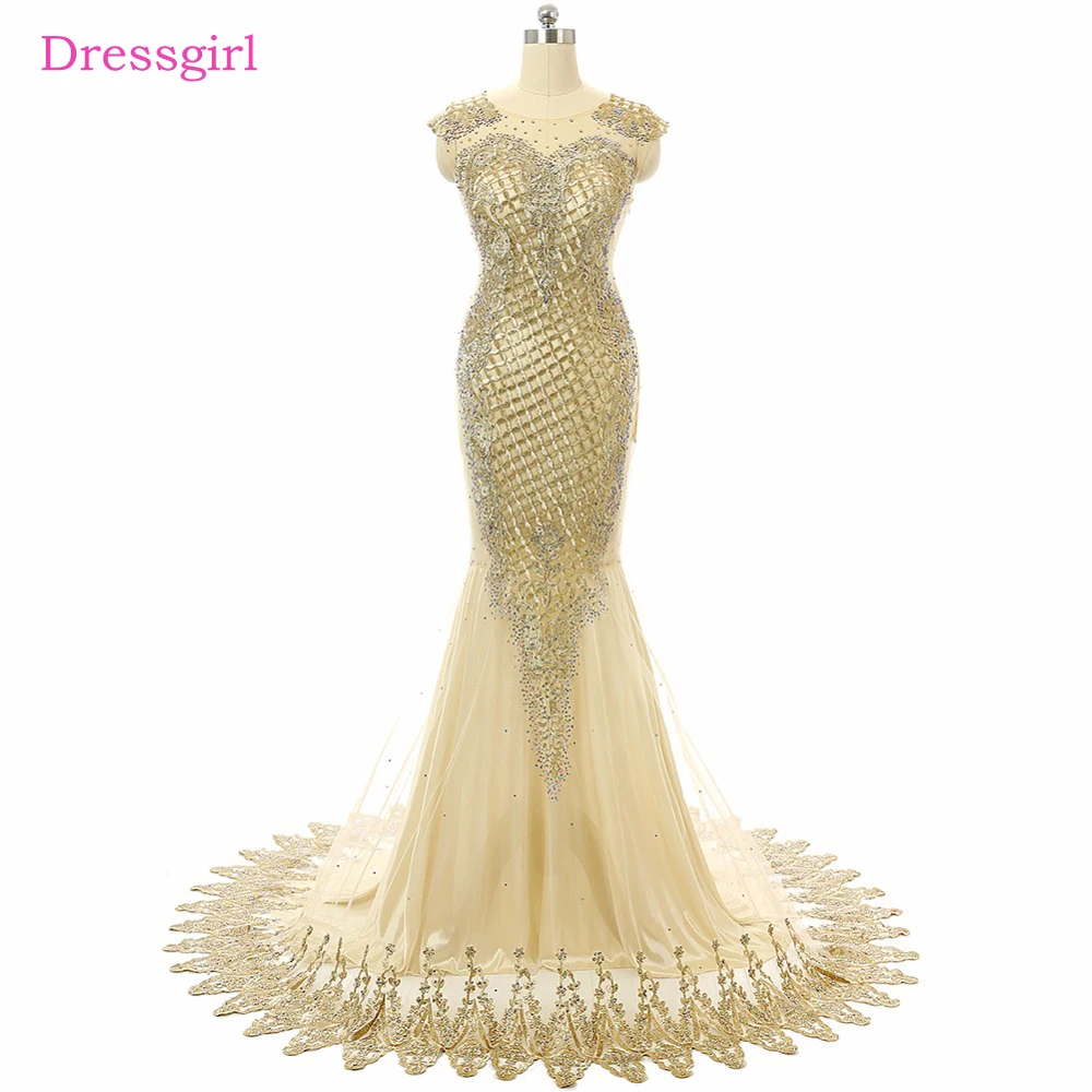 Gold Prom Dresses Mermaid Cap Sleeves Tulle Appliques Beaded Elegant Long Women Prom Gown Evening Dresses Robe De Soiree
Gold Prom Dresses Mermaid Cap Sleeves Tulle Appliques Beaded Elegant Long Women Prom Gown Evening Dresses Robe De Soiree