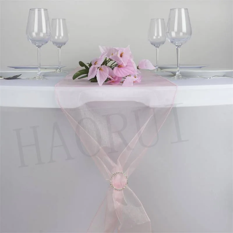 12PCS 12"x108" Organza Modern Cotton Table Runners Decoration for Wedding Party Restaurant Hotel Home Banquet
12PCS 12"x108" Organza Modern Cotton Table Runners Decoration for Wedding Party Restaurant Hotel Home Banquet
