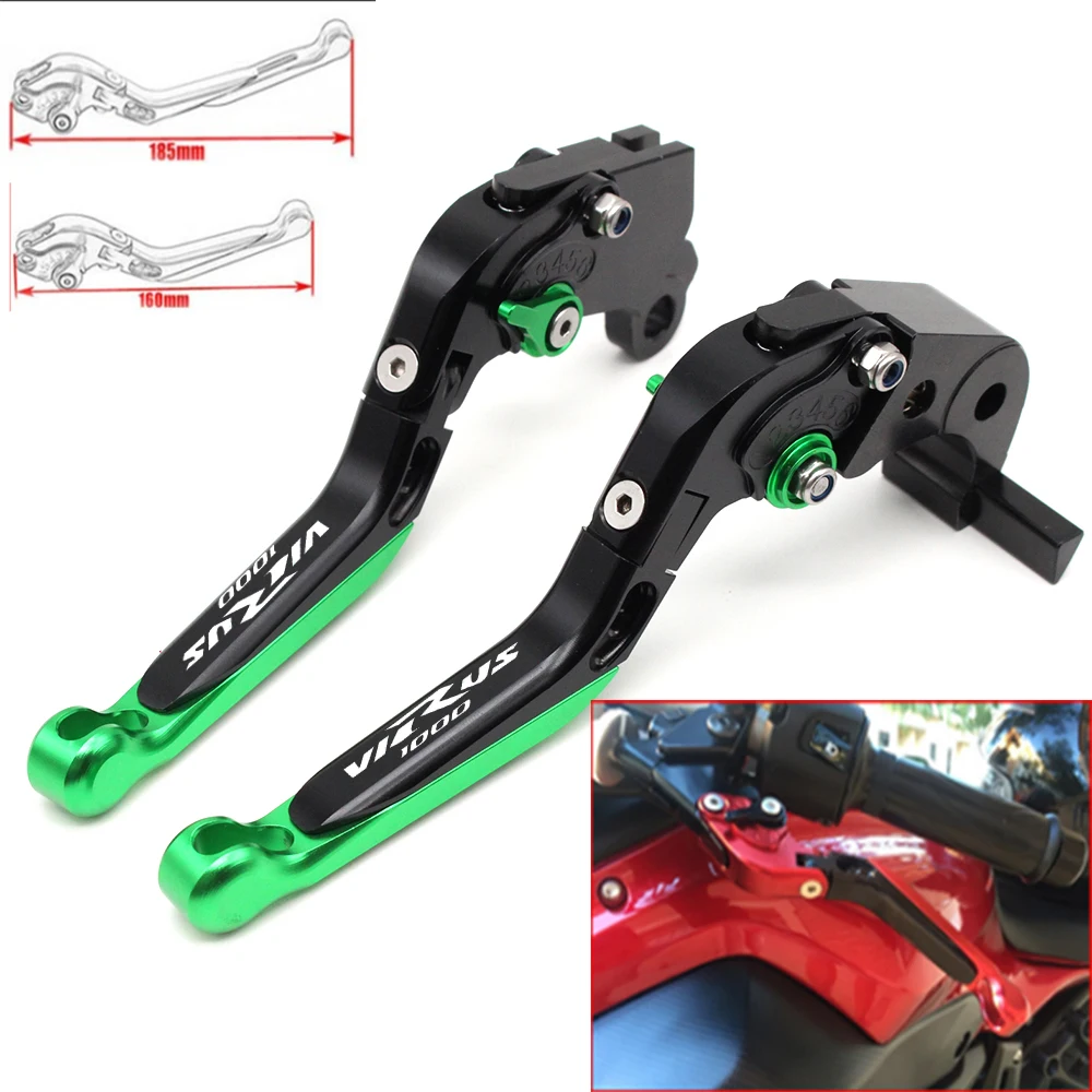 Motorcycle CNC Adjustable Foldable brake Clutch Levers for Suzuki Virus 1000 Virus1000 2017-2018 with Logo(Virus1000)
Motorcycle CNC Adjustable Foldable brake Clutch Levers for Suzuki Virus 1000 Virus1000 2017-2018 with Logo(Virus1000)