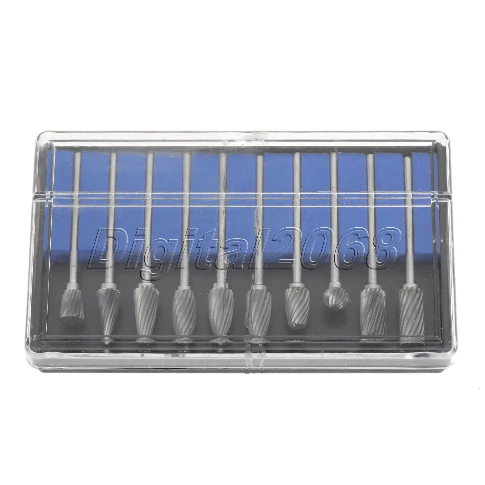 Hot 10pcs Tungsten Steel Solid Carbide Burrs Kit Rotary Tool Dremel Accessories Drill Bit Carving Grinding Cutting Head 2.34x6mm
Hot 10pcs Tungsten Steel Solid Carbide Burrs Kit Rotary Tool Dremel Accessories Drill Bit Carving Grinding Cutting Head 2.34x6mm