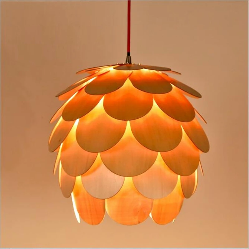 New Pinecone Lamp Kitchen Modern Wood Pendant Lights Lamp, Dinning Room Restaurant Modern Lighting, Pinecone Lamp Shape Lustres
New Pinecone Lamp Kitchen Modern Wood Pendant Lights Lamp, Dinning Room Restaurant Modern Lighting, Pinecone Lamp Shape Lustres