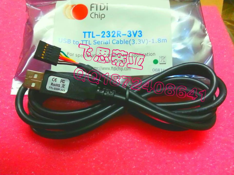 FTDI Точка usB линии передачи данных TTL-232R-3V3 последовательный конвертер USB кабель/IEEE 1394 кабель USB Встроенный последовательный Conv 3V3 0,1 "Hdr
FTDI Точка usB линии передачи данных TTL-232R-3V3 последовательный конвертер USB кабель/IEEE 1394 кабель USB Встроенный последовательный Conv 3V3 0,1 "Hdr