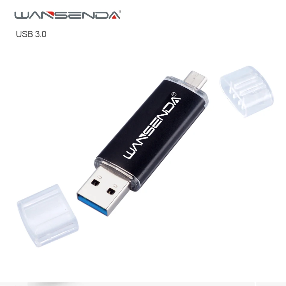 

Wansenda USB 3.0 Flash Drives OTG Pendrive 8GB 16GB 32GB 64GB 128GB 256GB Micro Cle USB Stick Pen Drive for Android/PC