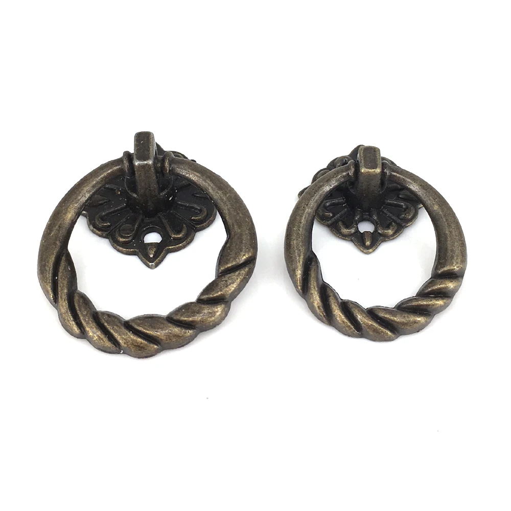 1x antique bronze Drop ring pull knob drawer handle retro dresser knob kitchen cabinet door pull
1x antique bronze Drop ring pull knob drawer handle retro dresser knob kitchen cabinet door pull