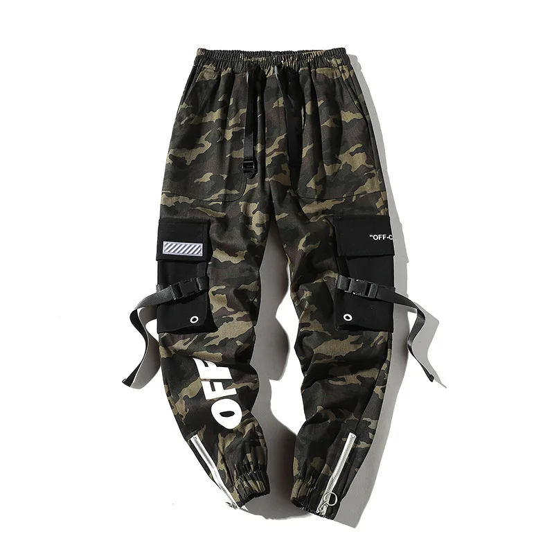 Hip Hip Streetwear Men's Camouflage Joggers Pants 2019 Men Ribbons Cotton Cargo Pant Trousers Elastic Waist Harem Pant Men WJ216
Hip Hip Streetwear Men's Camouflage Joggers Pants 2019 Men Ribbons Cotton Cargo Pant Trousers Elastic Waist Harem Pant Men WJ216