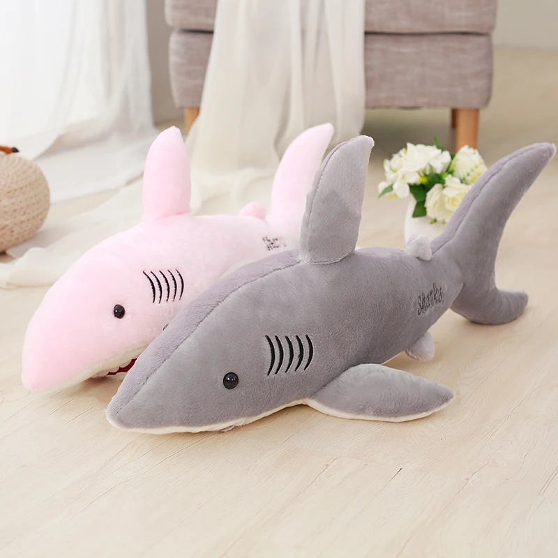 70/80 cm Simulation Shark Plush toy Super Soft Stuffed Ocean Animal Horror Shark Pillow Cushion Toys For Children
70/80 cm Simulation Shark Plush toy Super Soft Stuffed Ocean Animal Horror Shark Pillow Cushion Toys For Children