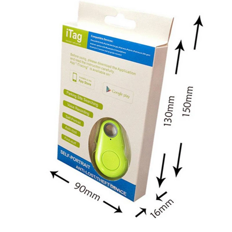 Smart ITag GPS Tracker Key Finder Locator With Wireless Bluetooh 4.0 Home Security Anti Lost Alarm Sensor For Kids Wallet Key
Smart ITag GPS Tracker Key Finder Locator With Wireless Bluetooh 4.0 Home Security Anti Lost Alarm Sensor For Kids Wallet Key