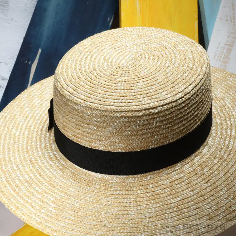 Unisex Summer Straw Hats Women Wide Brim Flat Top Beach Sunhat Sombreros Mujer Men's Boater Hat Chapeu Masculino
Unisex Summer Straw Hats Women Wide Brim Flat Top Beach Sunhat Sombreros Mujer Men's Boater Hat Chapeu Masculino
