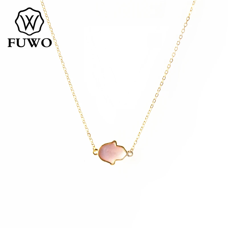 FUWO Carved Hamsa Hand Seashell Pendant with Gold Filled Brass Chain Abalone/White/Black/Pink Shell Necklace Jewelry Gift NC515
FUWO Carved Hamsa Hand Seashell Pendant with Gold Filled Brass Chain Abalone/White/Black/Pink Shell Necklace Jewelry Gift NC515