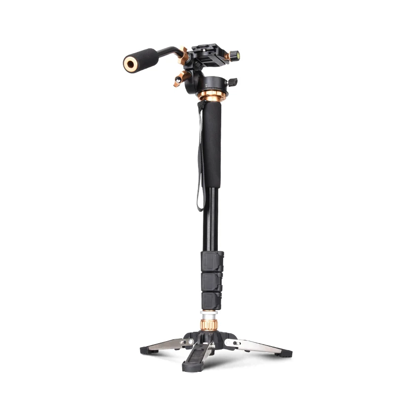 QZSD-Q158B monopod Tilt at 45 degrees, 360 degrees Fluency rotation with Q08S Handle head
QZSD-Q158B monopod Tilt at 45 degrees, 360 degrees Fluency rotation with Q08S Handle head