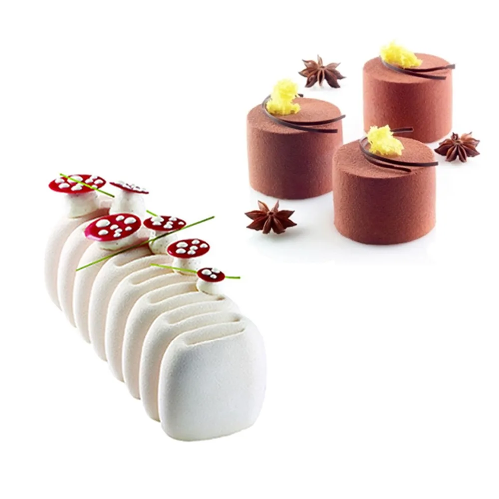 1 Piece Cylinder Pudding Mousse Cake Mold For Baking Home Party Silicone Mould DIY Baking Christmas Wedding Mold
1 Piece Cylinder Pudding Mousse Cake Mold For Baking Home Party Silicone Mould DIY Baking Christmas Wedding Mold