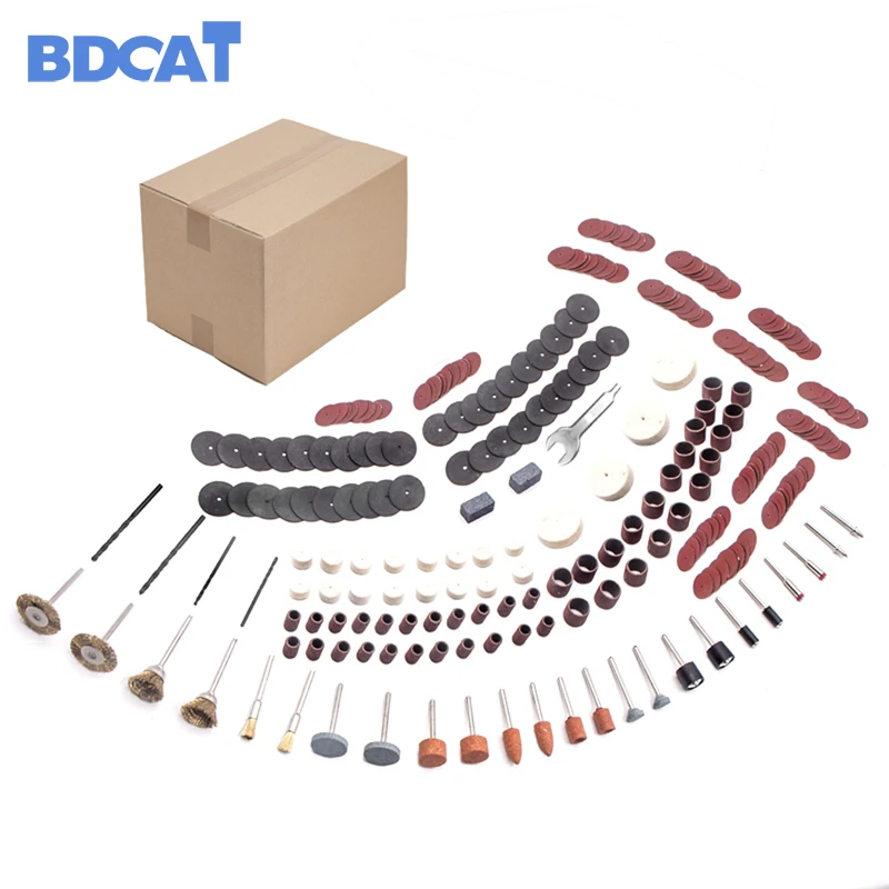 BDCAT 272 pcs/set for Dremel Rotary Tool Accessory Set Fits for Dremel Drill Grinding Polishing Dremel Accessories
BDCAT 272 pcs/set for Dremel Rotary Tool Accessory Set Fits for Dremel Drill Grinding Polishing Dremel Accessories