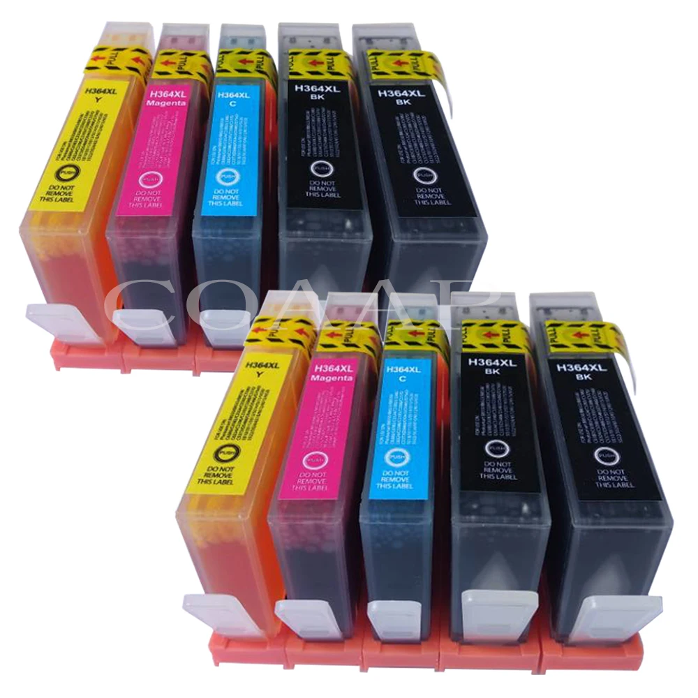 10 x совместимый чернильный картридж для принтера hp 364 XL Officejet 4610 4620 4622 DeskJet 3070A 3520
10 x совместимый чернильный картридж для принтера hp 364 XL Officejet 4610 4620 4622 DeskJet 3070A 3520