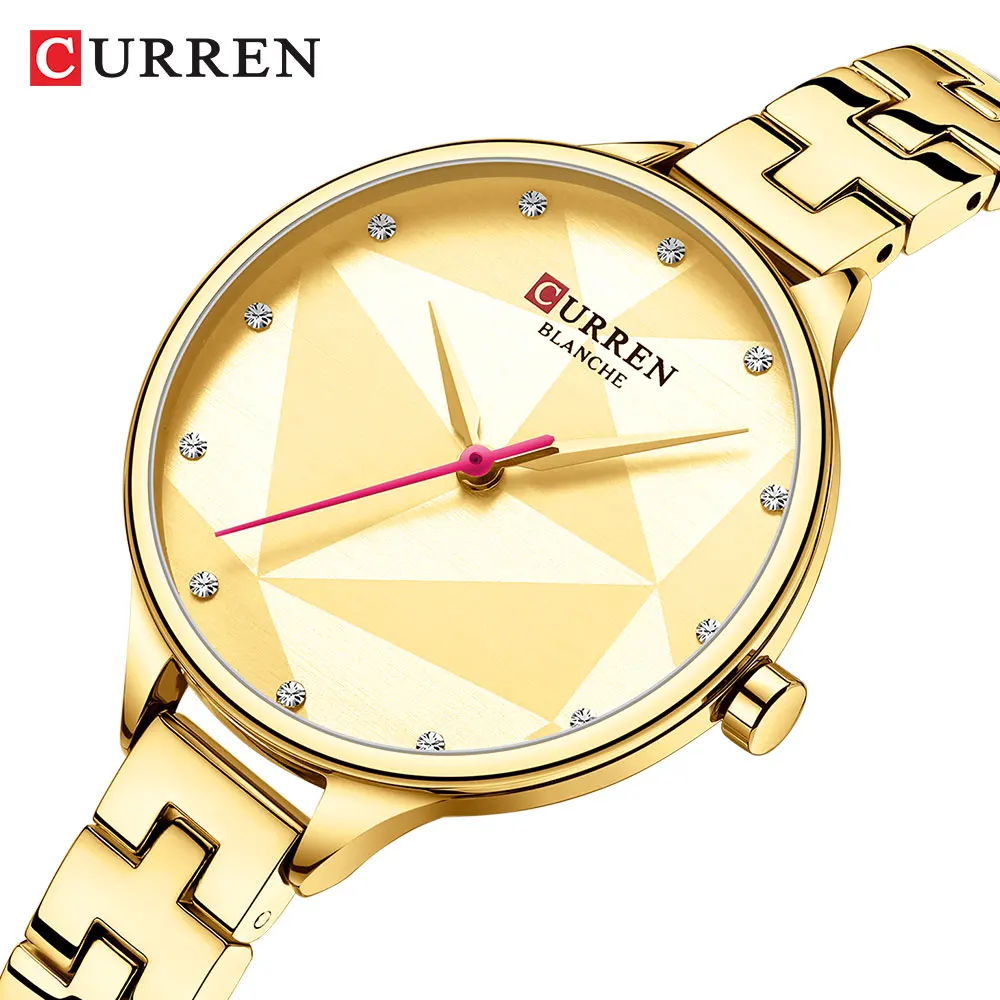 CURREN Classic Fashion Quartz Women Watches Creative Design Wristwatch Stainless Steel Female Clock Ladies Dress Bracelet Watch
CURREN Classic Fashion Quartz Women Watches Creative Design Wristwatch Stainless Steel Female Clock Ladies Dress Bracelet Watch