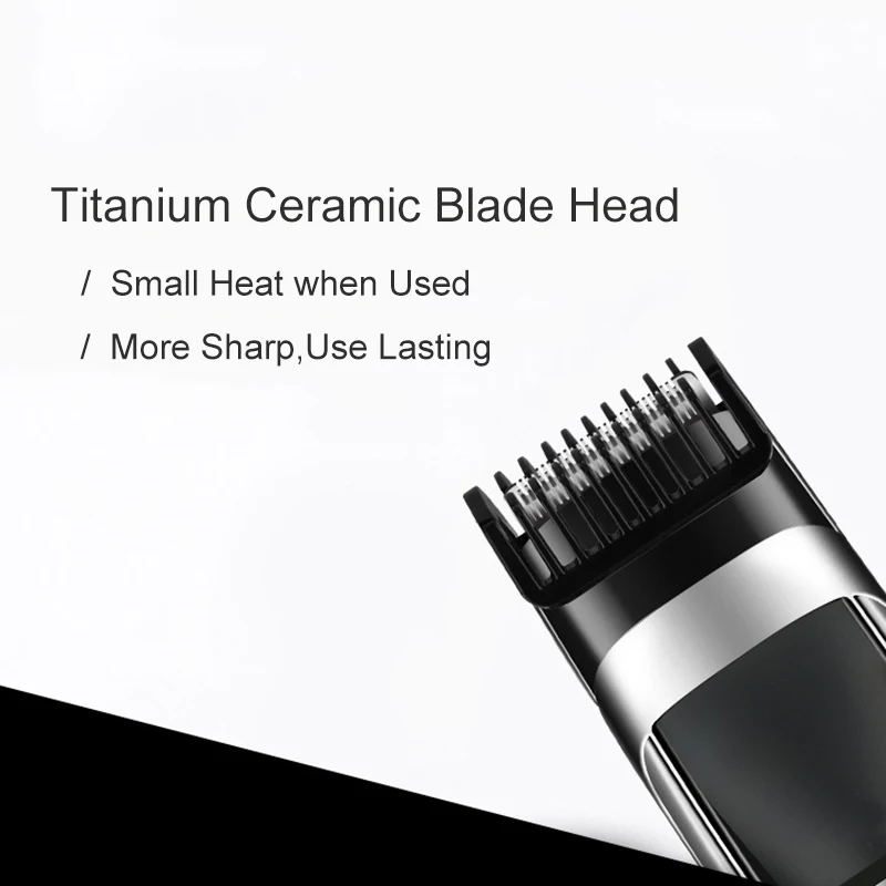 Brainbow Professional Intelligent Electric Hair Trimmer Charging Powerful Hair Clipper Men's Haircut Adjustable Ceramic Blade
Brainbow Professional Intelligent Electric Hair Trimmer Charging Powerful Hair Clipper Men's Haircut Adjustable Ceramic Blade