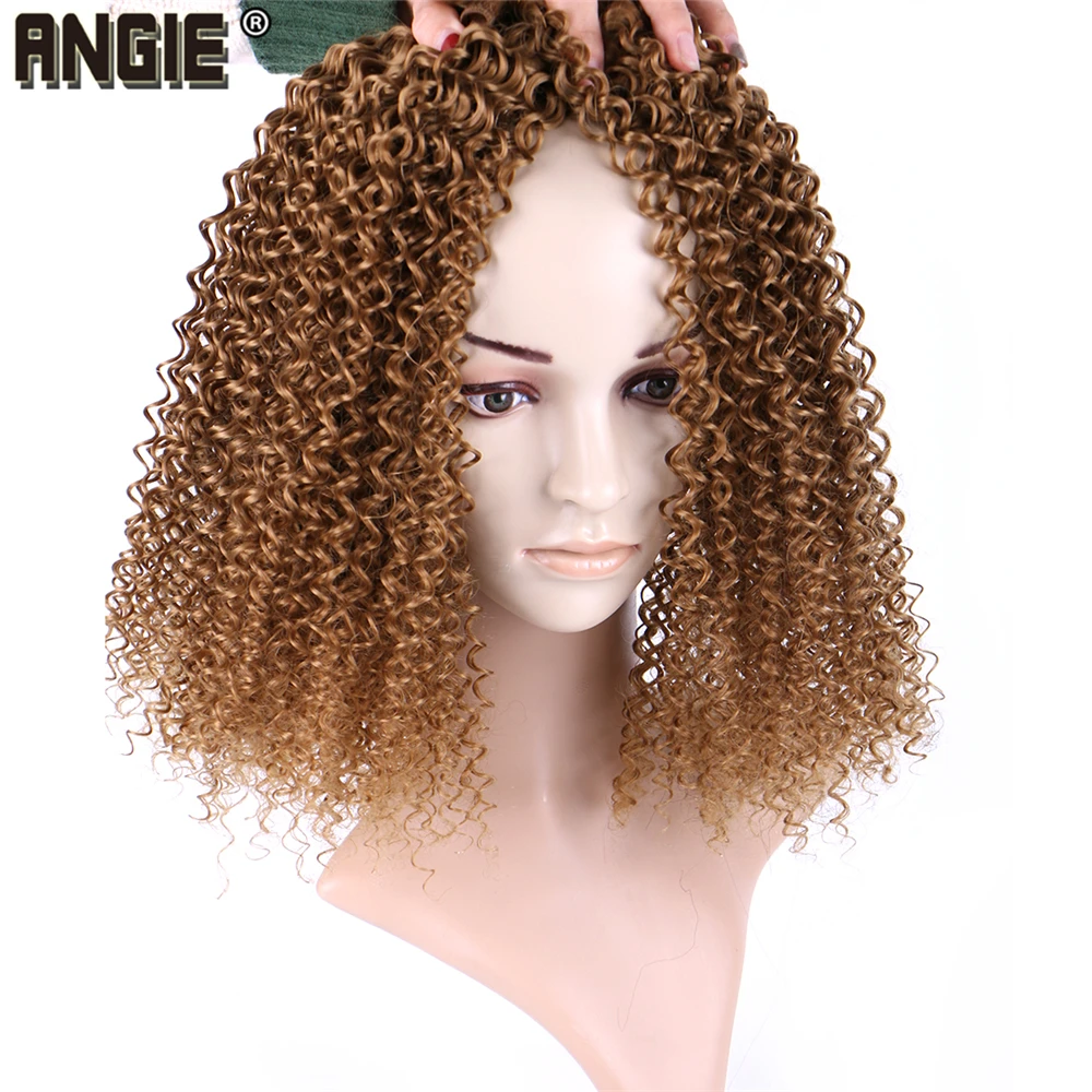 Kinky Curly Synthetic Hair Weave Bundles, 16"-30" 100g Synthetic Hair Weft Extensions for Women 1 Bundles
Kinky Curly Synthetic Hair Weave Bundles, 16"-30" 100g Synthetic Hair Weft Extensions for Women 1 Bundles