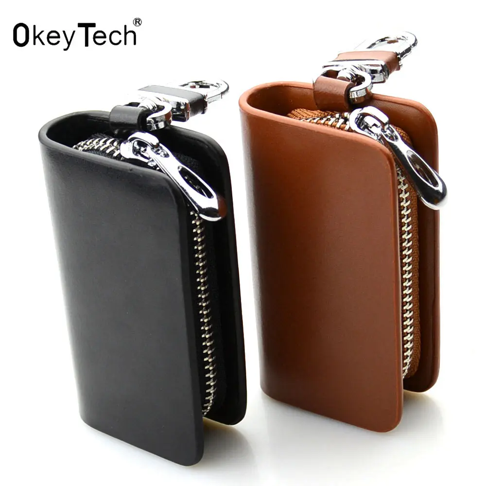 OkeyTech 2017 Leather Men & Women Car Key Bag Multi Function Key Case for vw for kia Fashion Housekeeper Holders auto Key Rings
OkeyTech 2017 Leather Men & Women Car Key Bag Multi Function Key Case for vw for kia Fashion Housekeeper Holders auto Key Rings