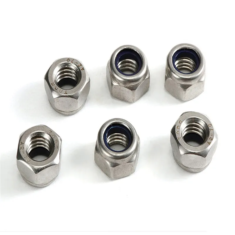100pcs/lot Free Shipping Metric M8 304 Stainless Steel Hex Head Nylon Insert Lock Jam Stop Nuts
100pcs/lot Free Shipping Metric M8 304 Stainless Steel Hex Head Nylon Insert Lock Jam Stop Nuts