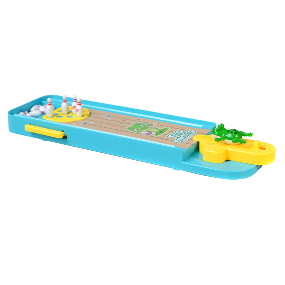 New Mini 3D Frog Bowling Table Games Launcher Toy For Children Kids Parent-child Interaction
New Mini 3D Frog Bowling Table Games Launcher Toy For Children Kids Parent-child Interaction