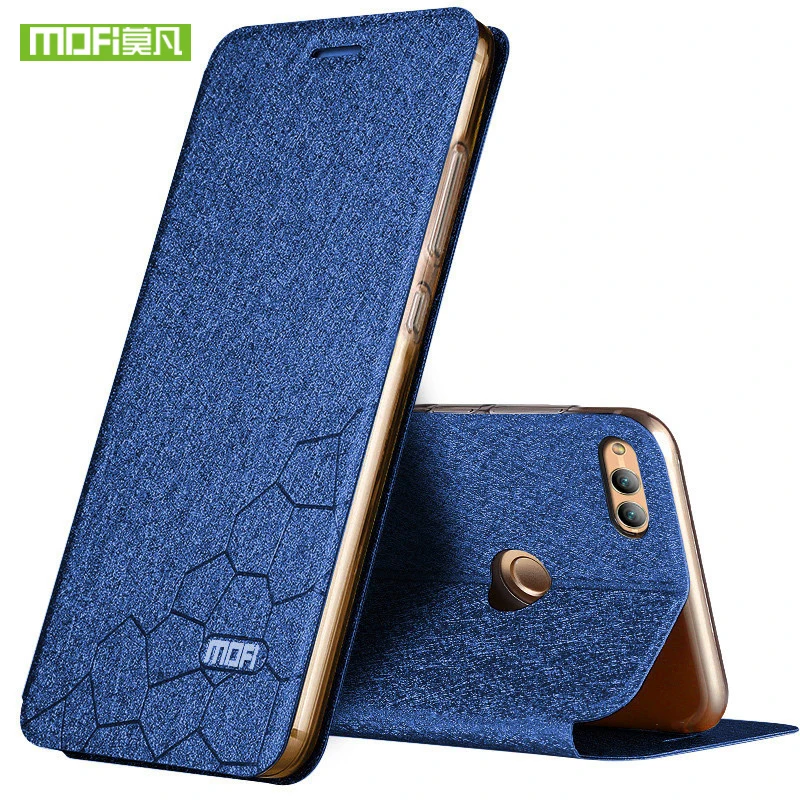 Новинка чехол для huawei honor 7x силиконовый роскошный кожаный книжка Оригинальный mofi